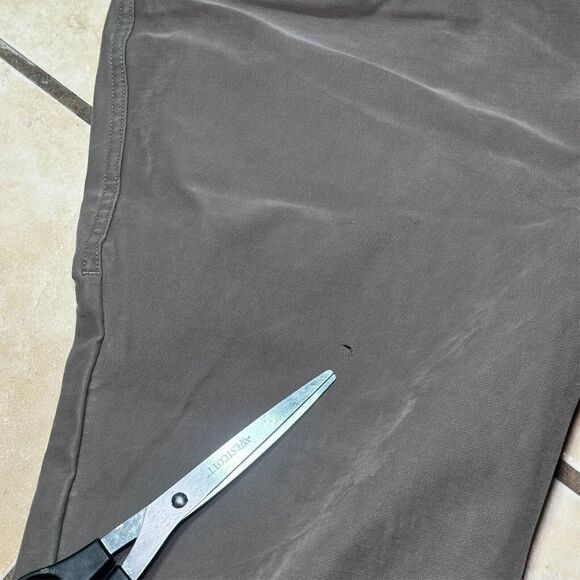 Lululemon ABC Obsidian Gray Slim Fit Chino Pants Mens 34x31 READ - Picture 3 of 12